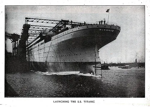 Launching the Titanic.