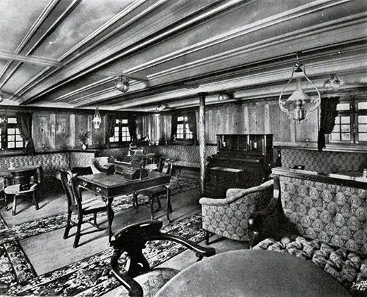 Ladies Saloon and Music Room 1920s