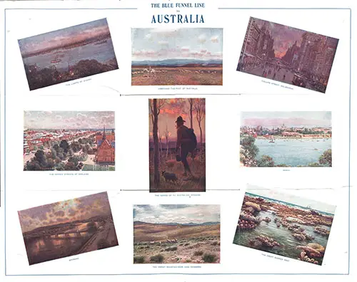 Paintings of Australia.