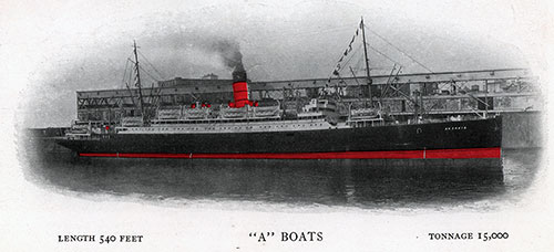 The "A" Boats of the Cunard Line.