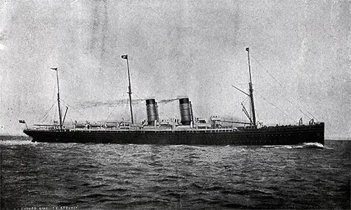The Sister Ships Umbria and Etruria of the Cunard Line.