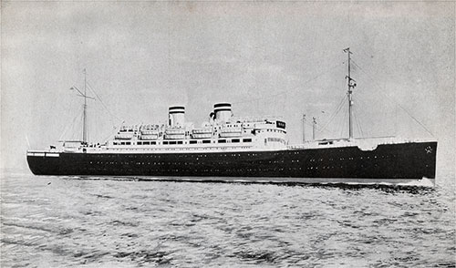 The Motorship St. Louis of the Hamburg America Line.