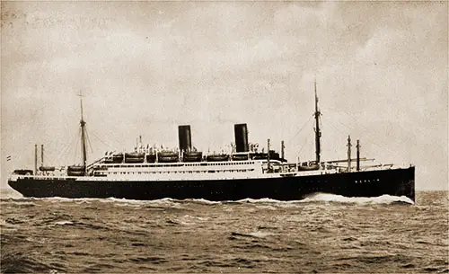 The SS Berlin of the North German Lloyd.