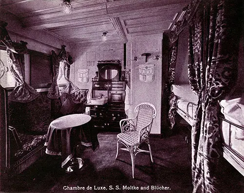 Chambre de Luxe - SS Moltke and Blücher