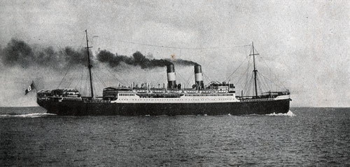 SS Colombo of the NGI Genoa Italian Line.