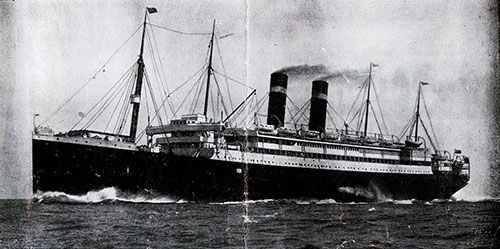 The Red Star Line Steamship SS Lapland.