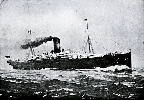 SS Oscar II, SS Hellig Olav och SS United States av den Skandinavien-Amerika Linien.