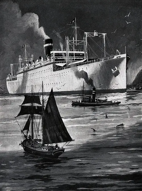 The Munson Steamship Line Cruises in Tropical Waters.