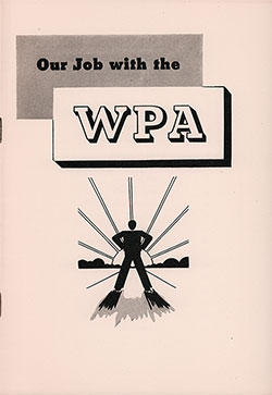Front Cover, Our Job with the WPA