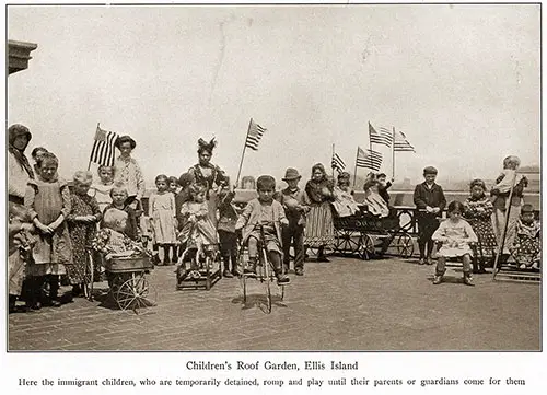 Children's Roof Garden at Ellis Island.