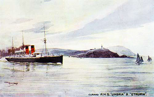 Sister Ships RMS Umbria and Etruria.