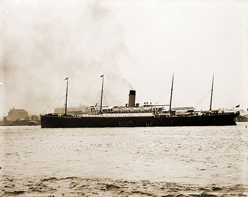 RMS Cymric of the White Star Line, c1903.