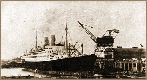 The SS Gripsholm (1925) of the Swedish American Line.