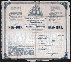 Vanderbilt European Steamship Line Archival Collection