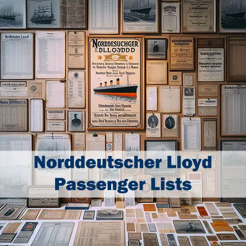 Passenger Lists of the Norddeutscher Lloyd