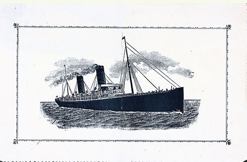RMS Campania of the Cunard Line, 1911.