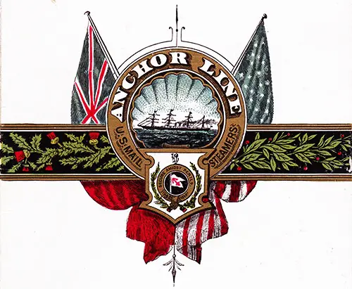 Anchor Line Top Banner Logo - 1897