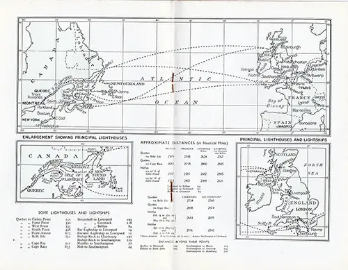 Canadian Pacific Track Chart and Supplemental Information - 1938.