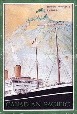 1924-05-23 Passenger Manifest for the SS Marloch