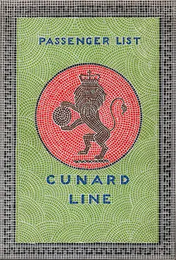 Front Cover, Cunard Line RMS Aquitania Second Class and Tourist Third Cabin Passenger List - 18 July 1931.