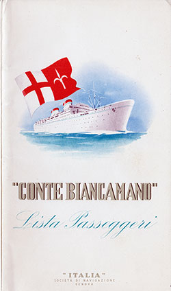 Italian Steamship Lines Archival Collection