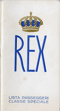 1935-09-13 SS Rex