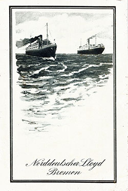1913-11-08 Passenger Manifest for the SS Grosser Kurfürst