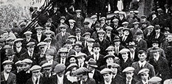 Imperial Ex-Servicemen Who Left Liverpool for Ontario via the CPR Ship "Empress of France."