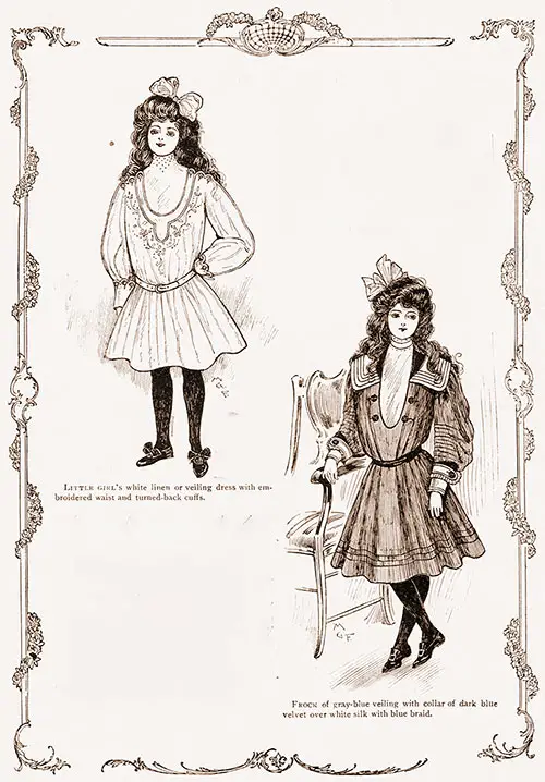 Frocks for Young Teenage Girls - 1905