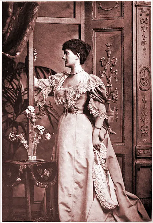 The Duchess of Montrose. Photo by Lafayette, Dublin. Lady's Realm, June 1902.