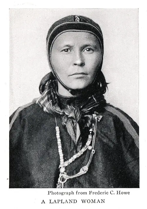 A Lapland Immigrant Woman at Ellis Island.