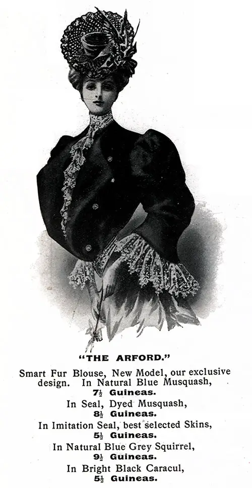 The Arford Smart Fur Blouse