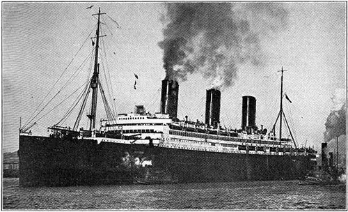 The Imperator, purchased by the Cunard Line after World War I.