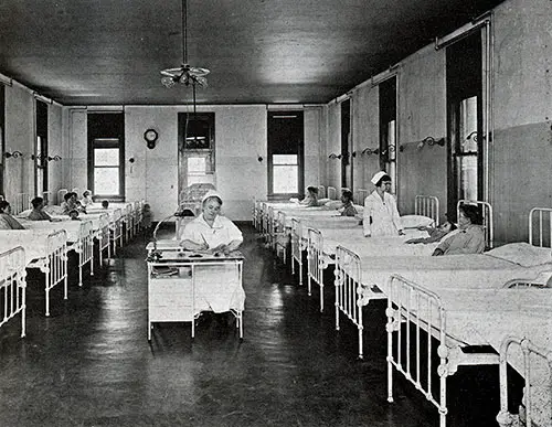 Hospital Ward at Ellis Island