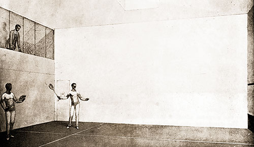 Fig. 89: Squash Rackquet Court.