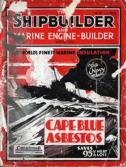 Front Cover of the Shipbuilder and Marine Engine-Builder for March 1932