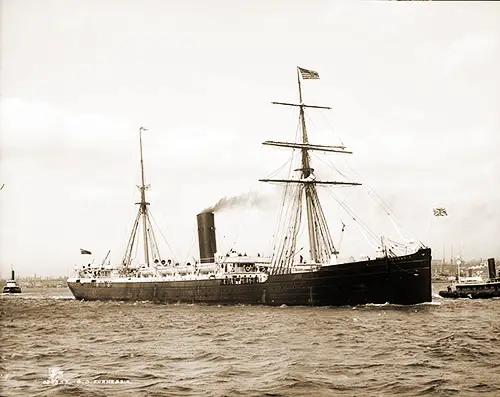 The SS Furnessia of the Anchor Line