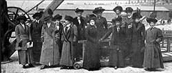 Surviving Stewardesses from the RMS Titanic - April 1912