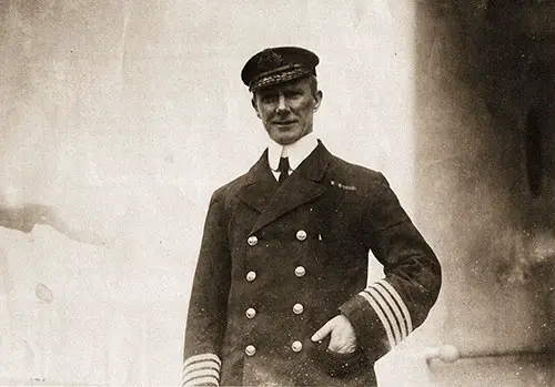 Captain Arthur Rostron of the RMS Carpathia
