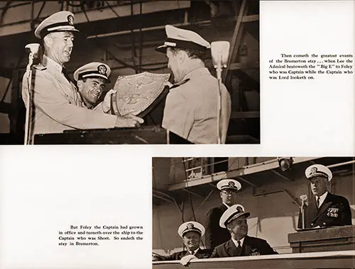 Memories of USS Shangri-La Pre-Cruise Events - Award Presentations.