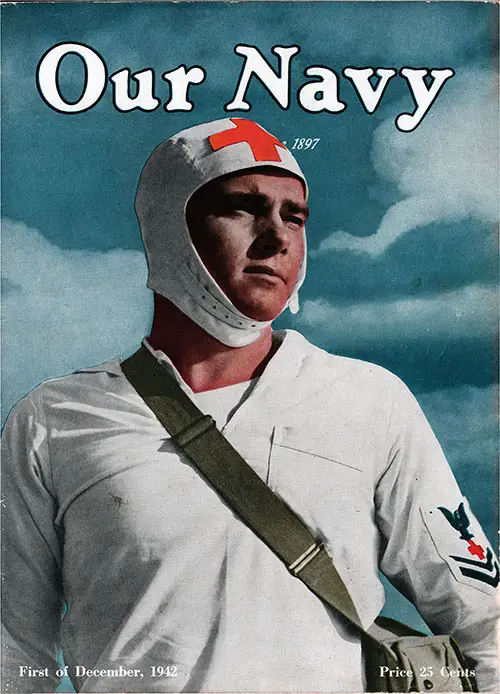 Front Cover, 1 December 1942 Issue of Our Navy Magazine.