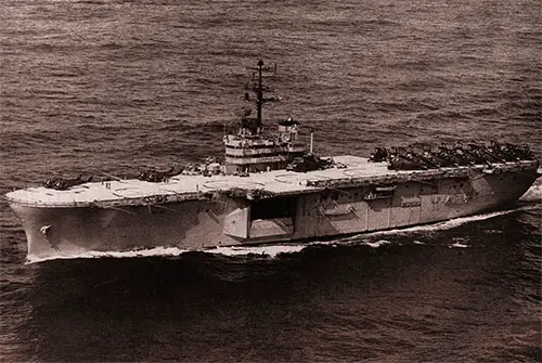 The USS Iwo Jima (LPH-2), Our Navy's "Ship of the Year" for 1969.
