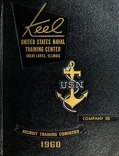 Front Cover, Great Lakes USNTC "The Keel" 1960 Company 569.