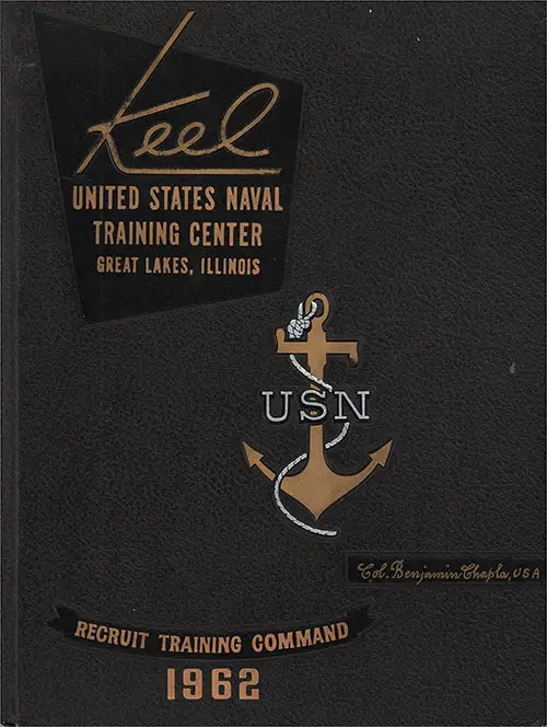 Front Cover, Great Lakes USNTC "The Keel" 1962 Companies 276-291 & 926.