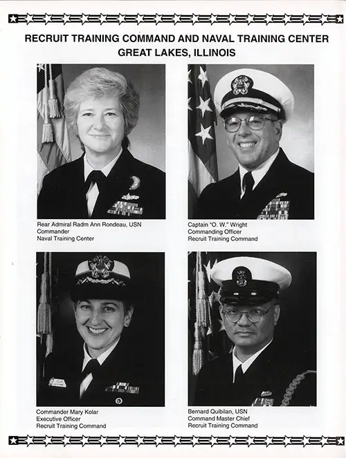Division 02-129 Great Lakes NTC Leadership, Page 3.