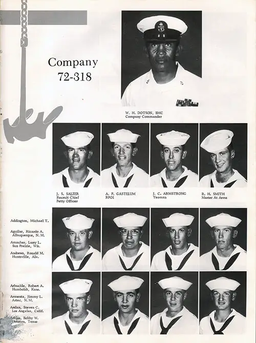 Company 72-318 Recruits, Page 1