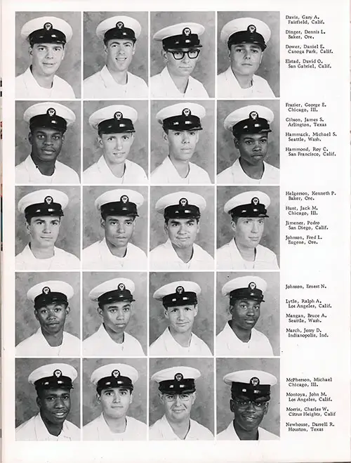 Company 74-361 San Diego NTC Recruits, Page 2.