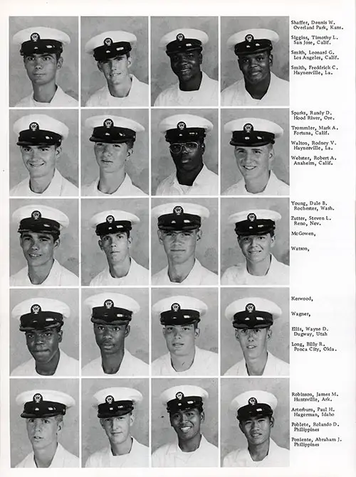 Company 76-175 San Diego NTC Recruits, Page 4.