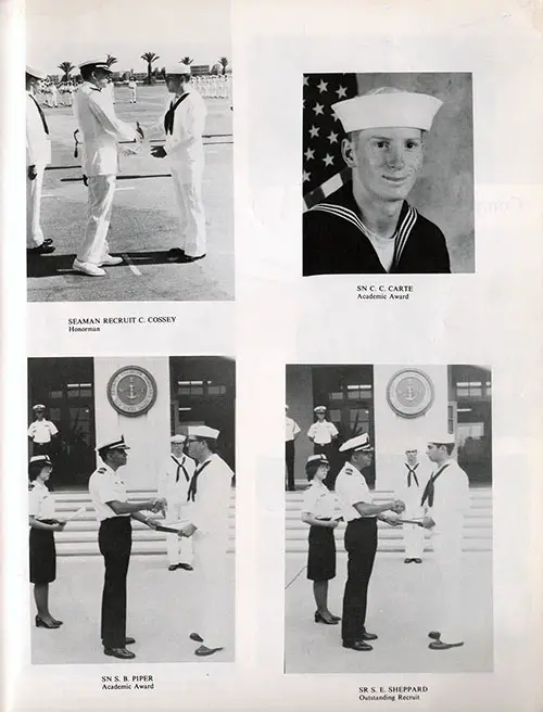 Honor Recruits, Navy Boot Camp Yearbook 1981 Company 174