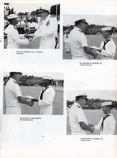 Company 65-472 San Diego NTC Recruits, Honors and Awards, Page 6.